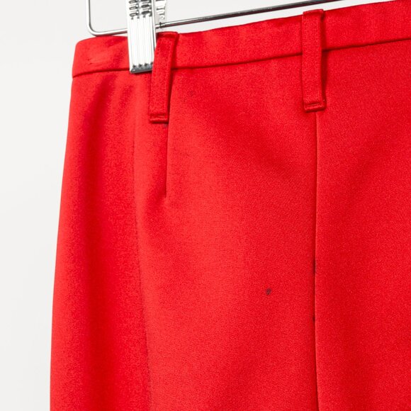 Balenciaga Red High-Waisted Skinny Pants - Picture 6 of 12